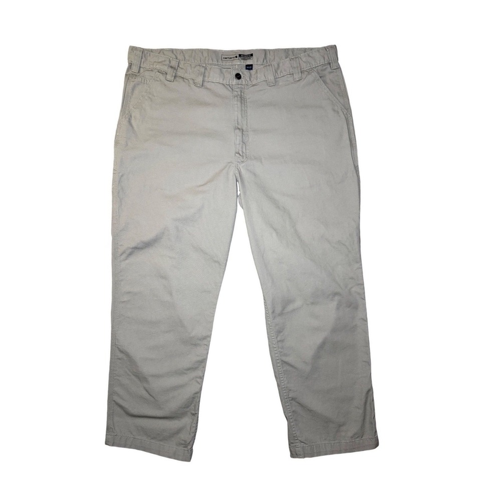 Carhartt Relaxed Fit Pants Mens 44x30 Rugged Flex Canvas Work
